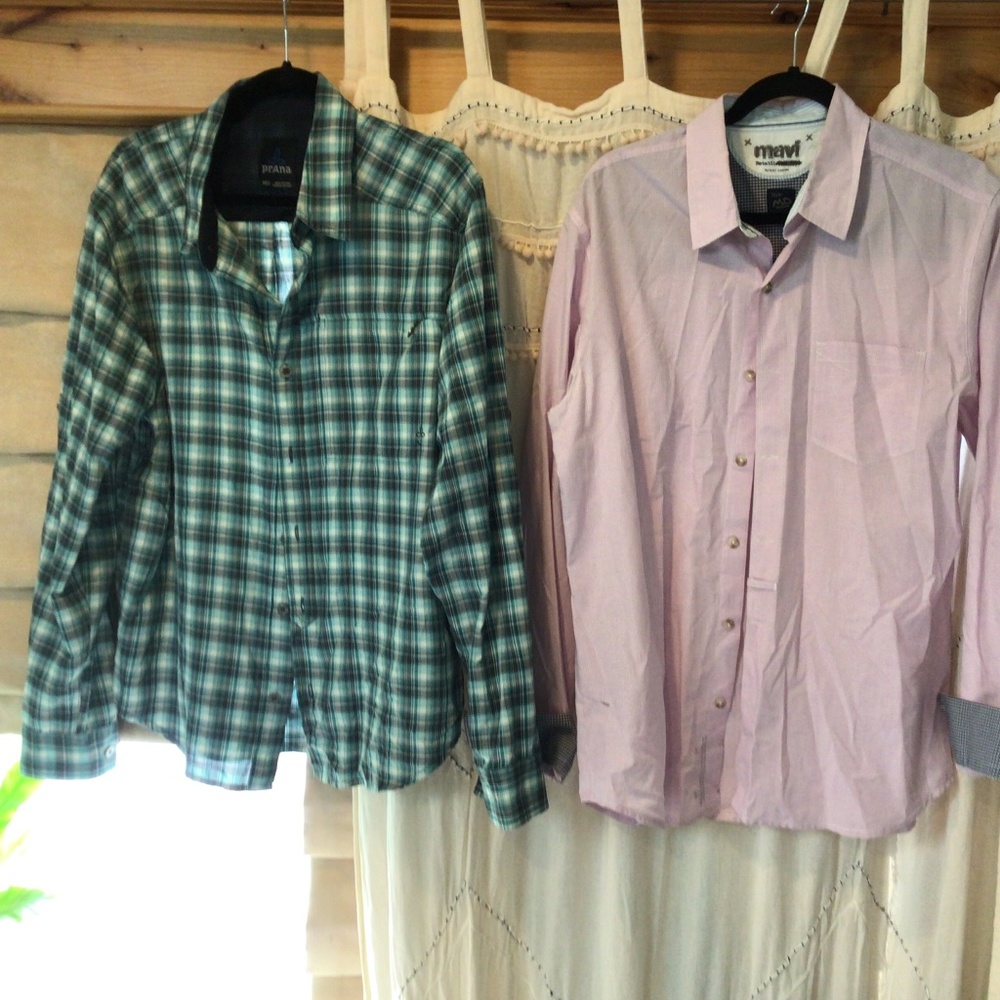 Prana and Mavi shirt